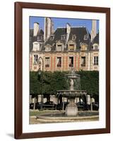 Place Des Vosges, Paris, France-Charles Bowman-Framed Photographic Print