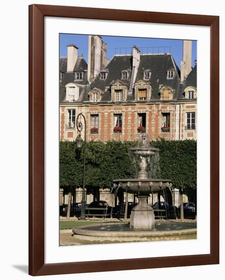 Place Des Vosges, Paris, France-Charles Bowman-Framed Photographic Print