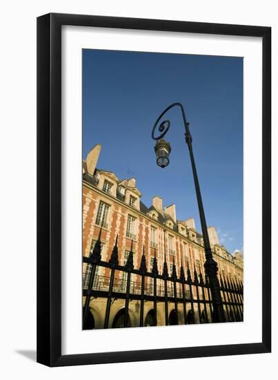 Place des Vosges, Paris, France-David Barnes-Framed Photographic Print