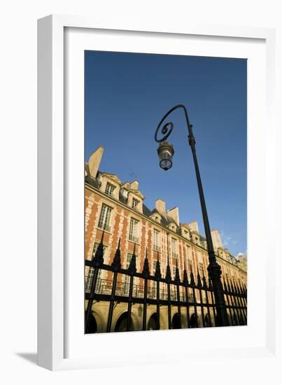 Place des Vosges, Paris, France-David Barnes-Framed Photographic Print