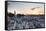 Place Djemaa El Fna and Koutoubia Mosque at Sunset, Marrakech, Morocco, North Africa, Africa-Matthew Williams-Ellis-Framed Stretched Canvas