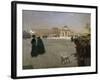 Place du Carrousel, ruines des Tuileries-Giuseppe De Nittis-Framed Giclee Print