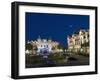 Place Du Casino at Dusk, Monte Carlo, Monaco, Europe-Pitamitz Sergio-Framed Photographic Print