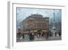 Place Du Chatelet-Eugene Galien-Laloue-Framed Premium Giclee Print