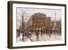 Place Du Chatelet-Eugene Galien-Laloue-Framed Premium Giclee Print