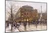 Place Du Chatelet-Eugene Galien-Laloue-Mounted Premium Giclee Print