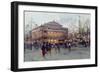 Place Du Chatelet-Eugene Galien-Laloue-Framed Premium Giclee Print