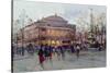 Place Du Chatelet-Eugene Galien-Laloue-Stretched Canvas