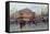 Place Du Chatelet-Eugene Galien-Laloue-Framed Stretched Canvas