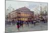 Place Du Chatelet-Eugene Galien-Laloue-Mounted Giclee Print