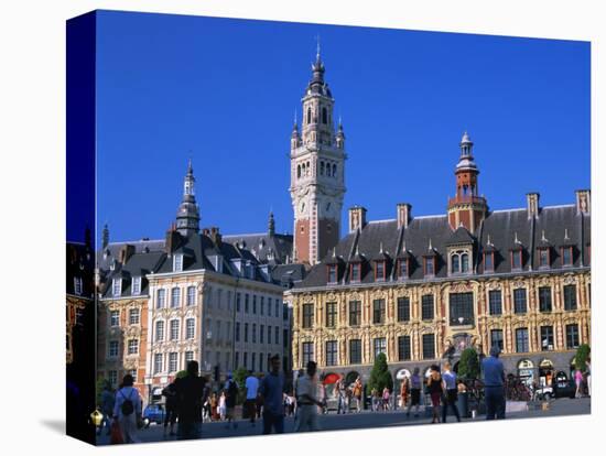 Place Du General De Gaulle, Lille, Nord, France, Europe-Gavin Hellier-Stretched Canvas