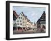 Place Du Marche-Aux-Fruits, Colmar, 1875-Michel Hertrich-Framed Giclee Print