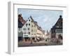 Place Du Marche-Aux-Fruits, Colmar, 1875-Michel Hertrich-Framed Giclee Print