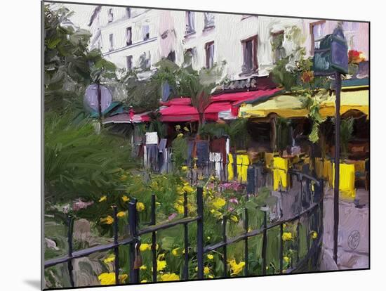 Place du Petitpont-Sarah Butcher-Mounted Art Print