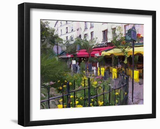 Place du Petitpont-Sarah Butcher-Framed Art Print