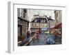 Place Du Tertre From Rue Du Mont Cenis-Stanton Manolakas-Framed Giclee Print