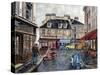 Place Du Tertre From Rue Du Mont Cenis-Stanton Manolakas-Stretched Canvas