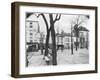 Place Du Tertre, Montmartre, Paris, c.1900-20-Eugene Atget-Framed Photographic Print