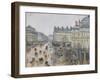 Place Du Théâtre Français, Paris: Rain, 1898-Camille Pissarro-Framed Giclee Print