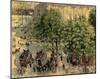 Place Due Theatre Francais, 1898-Camille Pissarro-Mounted Art Print