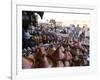 Place El Hedim and Tagine Pots, Meknes, Morocco, North Africa, Africa-Ethel Davies-Framed Photographic Print