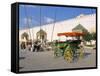 Place El Hedim, Meknes, Morocco, North Africa, Africa-Bruno Morandi-Framed Stretched Canvas