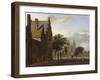 Place et église Saint-Victor à Xanten (Allemagne)-Jan Van Der Heyden-Framed Giclee Print