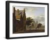 Place et église Saint-Victor à Xanten (Allemagne)-Jan Van Der Heyden-Framed Giclee Print