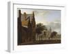 Place et église Saint-Victor à Xanten (Allemagne)-Jan Van Der Heyden-Framed Giclee Print