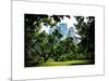 Place for Lovers in Central Park, Manhattan, New York City, White Frame, Full Size Photography-Philippe Hugonnard-Mounted Art Print