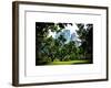 Place for Lovers in Central Park, Manhattan, New York City, White Frame, Full Size Photography-Philippe Hugonnard-Framed Art Print