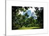 Place for Lovers in Central Park, Manhattan, New York City, White Frame, Full Size Photography-Philippe Hugonnard-Stretched Canvas