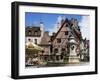 Place Francois Rude Bareuzai, Dijon, Bourgogne (Burgundy), France-Peter Scholey-Framed Premium Photographic Print