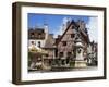 Place Francois Rude Bareuzai, Dijon, Bourgogne (Burgundy), France-Peter Scholey-Framed Photographic Print