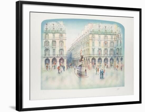 Place Jeanne d'Arc-Rolf Rafflewski-Framed Collectable Print