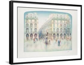 Place Jeanne d'Arc-Rolf Rafflewski-Framed Collectable Print