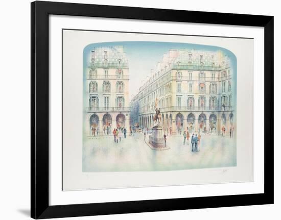 Place Jeanne d'Arc-Rolf Rafflewski-Framed Collectable Print