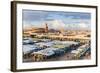 Place Jemaa El Fna (Djemaa El Fna), Marrakech, Morocco-Nico Tondini-Framed Photographic Print