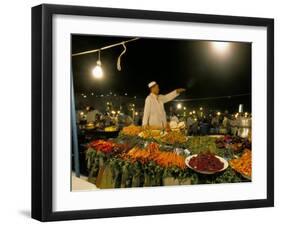 Place Jemaa El Fna, Marrakech (Marrakesh), Morocco, North Africa, Africa-Sergio Pitamitz-Framed Photographic Print