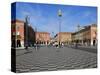 Place Massena, Nice, Alpes Maritimes, Provence, Cote D'Azur, French Riviera, France, Europe-Peter Richardson-Stretched Canvas