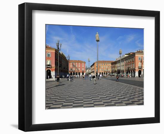 Place Massena, Nice, Alpes Maritimes, Provence, Cote D'Azur, French Riviera, France, Europe-Peter Richardson-Framed Photographic Print