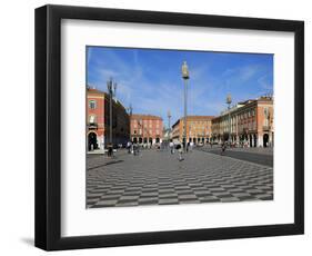 Place Massena, Nice, Alpes Maritimes, Provence, Cote D'Azur, French Riviera, France, Europe-Peter Richardson-Framed Photographic Print