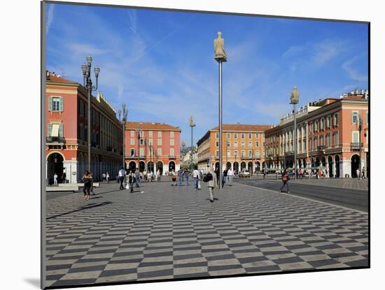 Place Massena, Nice, Alpes Maritimes, Provence, Cote D'Azur, French Riviera, France, Europe-Peter Richardson-Mounted Photographic Print