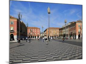 Place Massena, Nice, Alpes Maritimes, Provence, Cote D'Azur, French Riviera, France, Europe-Peter Richardson-Mounted Photographic Print