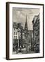 Place Maubert, 1915-Lucien Gautier-Framed Giclee Print