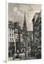 Place Maubert, 1915-Lucien Gautier-Framed Giclee Print