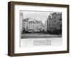 Place Maubert from the Marche Des Carmes, Paris 1858-78-Charles Marville-Framed Giclee Print