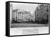 Place Maubert from the Marche Des Carmes, Paris 1858-78-Charles Marville-Framed Stretched Canvas