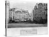 Place Maubert from the Marche Des Carmes, Paris 1858-78-Charles Marville-Stretched Canvas