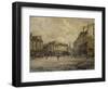 Place Maubert, Paris, 1888-Emmanuel Lansyer-Framed Giclee Print